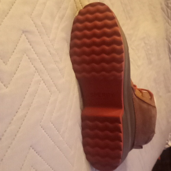Sperry Maritime Repel Women's Taupe/Brown Boots Size 8 - Picture 5 of 7